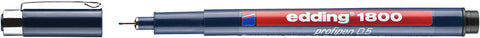 EDDING Profipen 1800 0.50mm 1800-1-05 schwarz