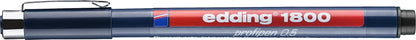 EDDING Profipen 1800 0.50mm 1800-1-05 schwarz