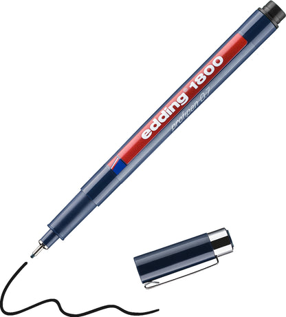 EDDING Profipen 1800 0.70mm 1800-1-07 schwarz