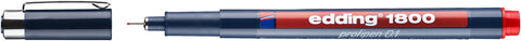 EDDING Profipen 1800 0.10-0.25mm 1800-2-01 rot