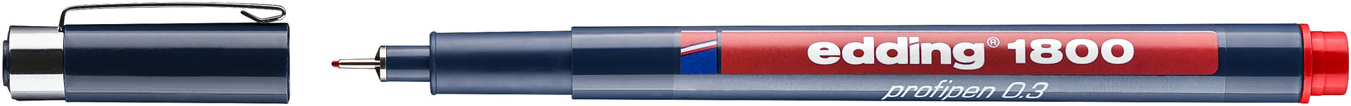 EDDING Profipen 1800 0.35mm 1800-2-03 rot