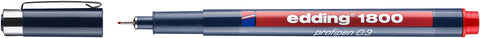EDDING Profipen 1800 0.35mm 1800-2-03 rot