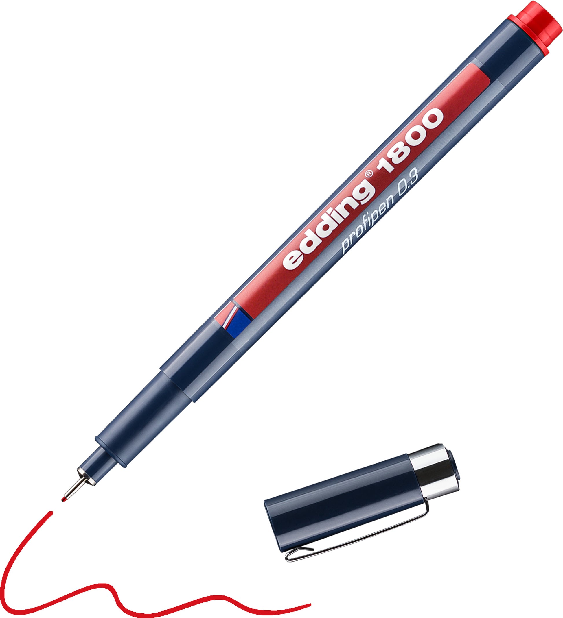 EDDING Profipen 1800 0.35mm 1800-2-03 rot