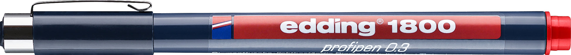 EDDING Profipen 1800 0.35mm 1800-2-03 rot