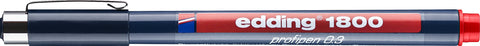 EDDING Profipen 1800 0.35mm 1800-2-03 rot