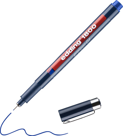 EDDING Profipen 1800 0.10-0.25mm 1800-3-01 blau