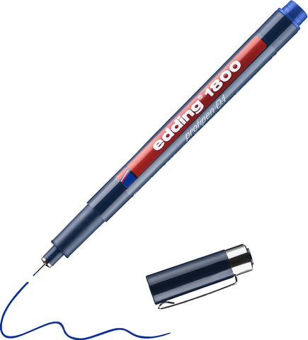 EDDING Profipen 1800 0.10-0.25mm 1800-3-01 blau