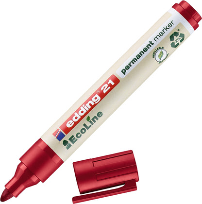 EDDING Permanent Marker 21 1.5-3mm 21-2 rot