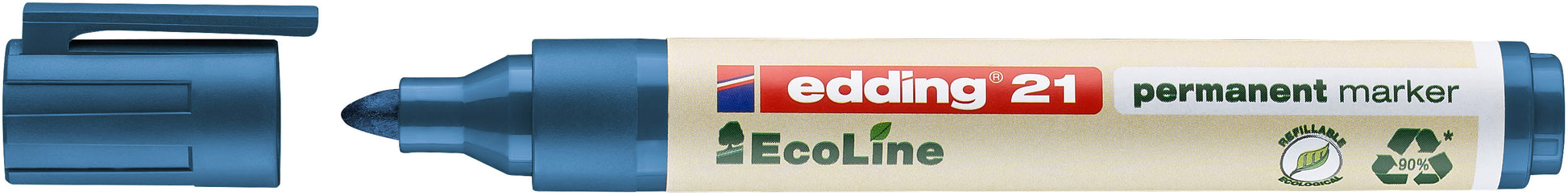 EDDING Permanent Marker 21 1.5-3mm 21-3 blau