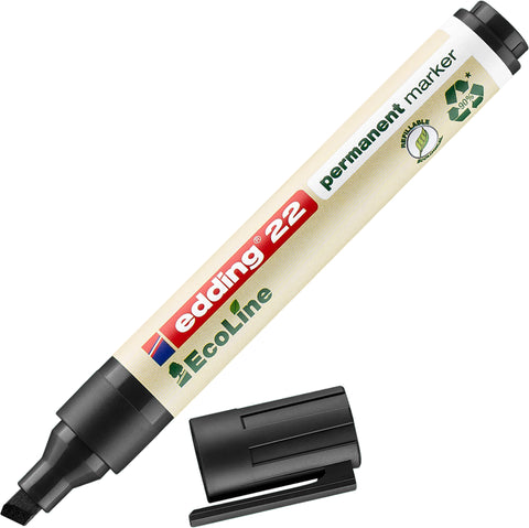 EDDING Permanent Marker 22 1.0-5.0mm 22-1 schwarz