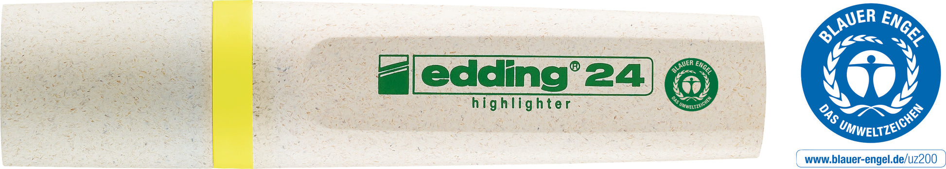 EDDING EcoLine Textmarker 24 2-5mm 24-5 gelb
