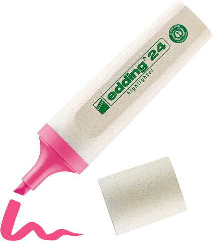 EDDING EcoLine Textmarker 24 2-5mm 24-9 rosa