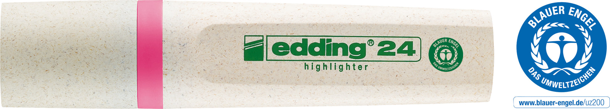 EDDING EcoLine Textmarker 24 2-5mm 24-9 rosa
