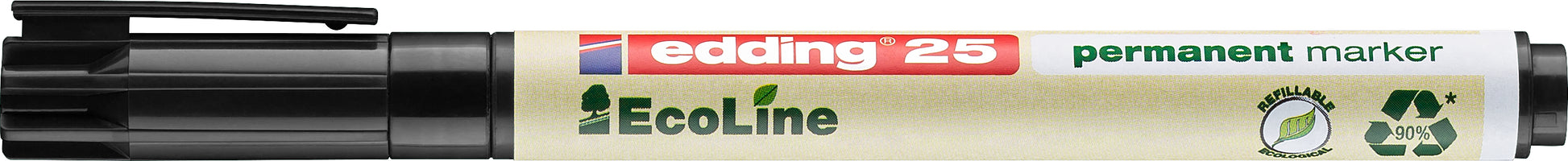 EDDING Permanent Marker 25 EcoLine 25-1 schwarz