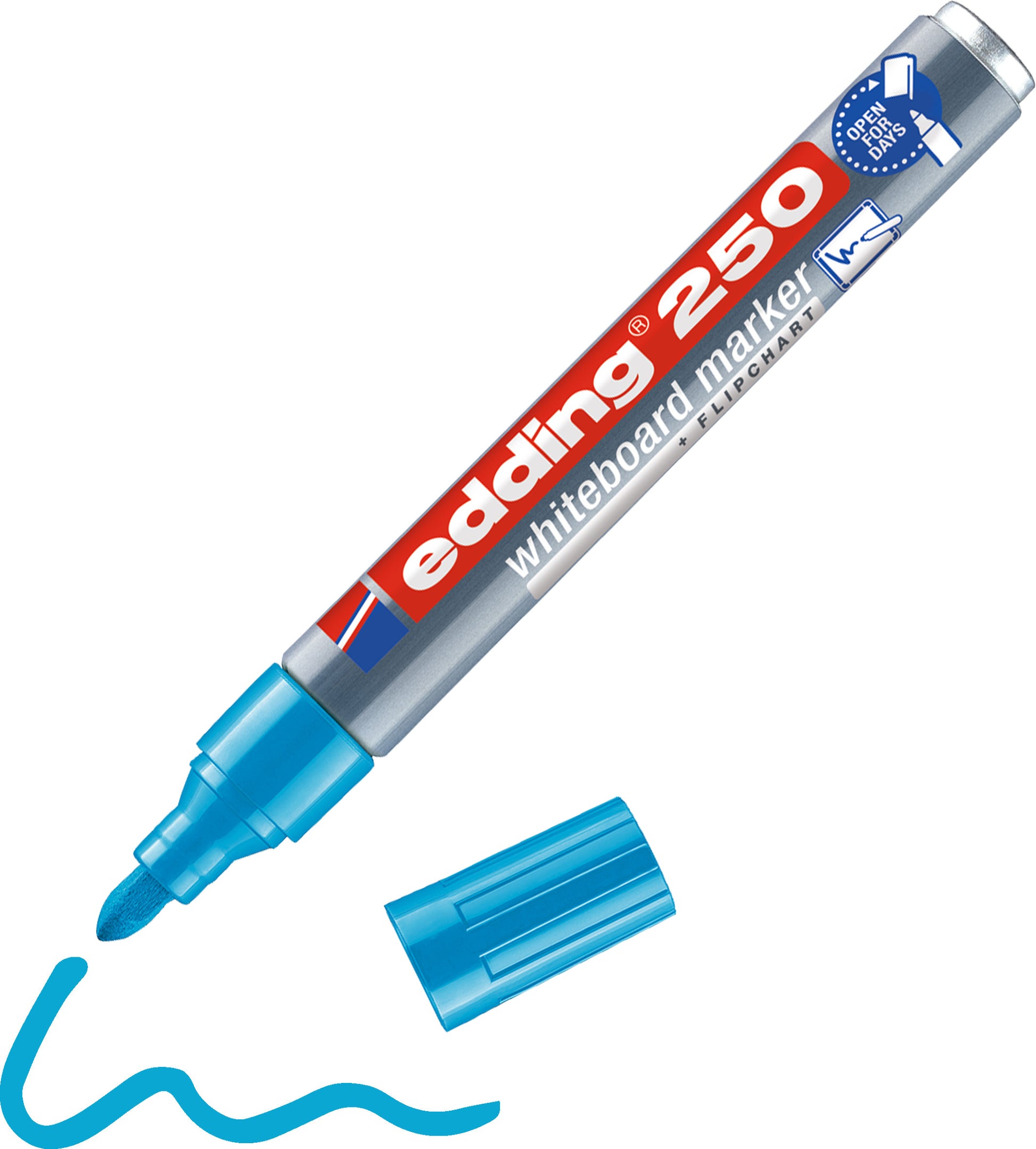 EDDING Whiteboard Marker 250 1,5-3mm 250-10 hellblau