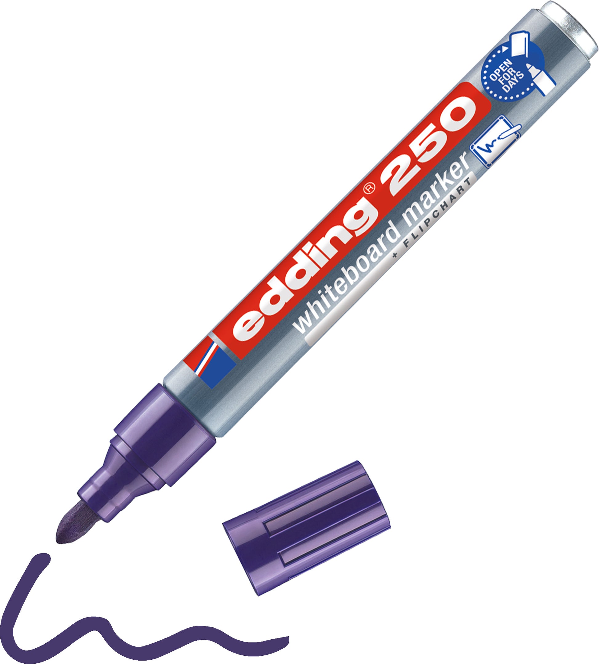 EDDING Whiteboard Marker 250 1,5-3mm 250-8 violett