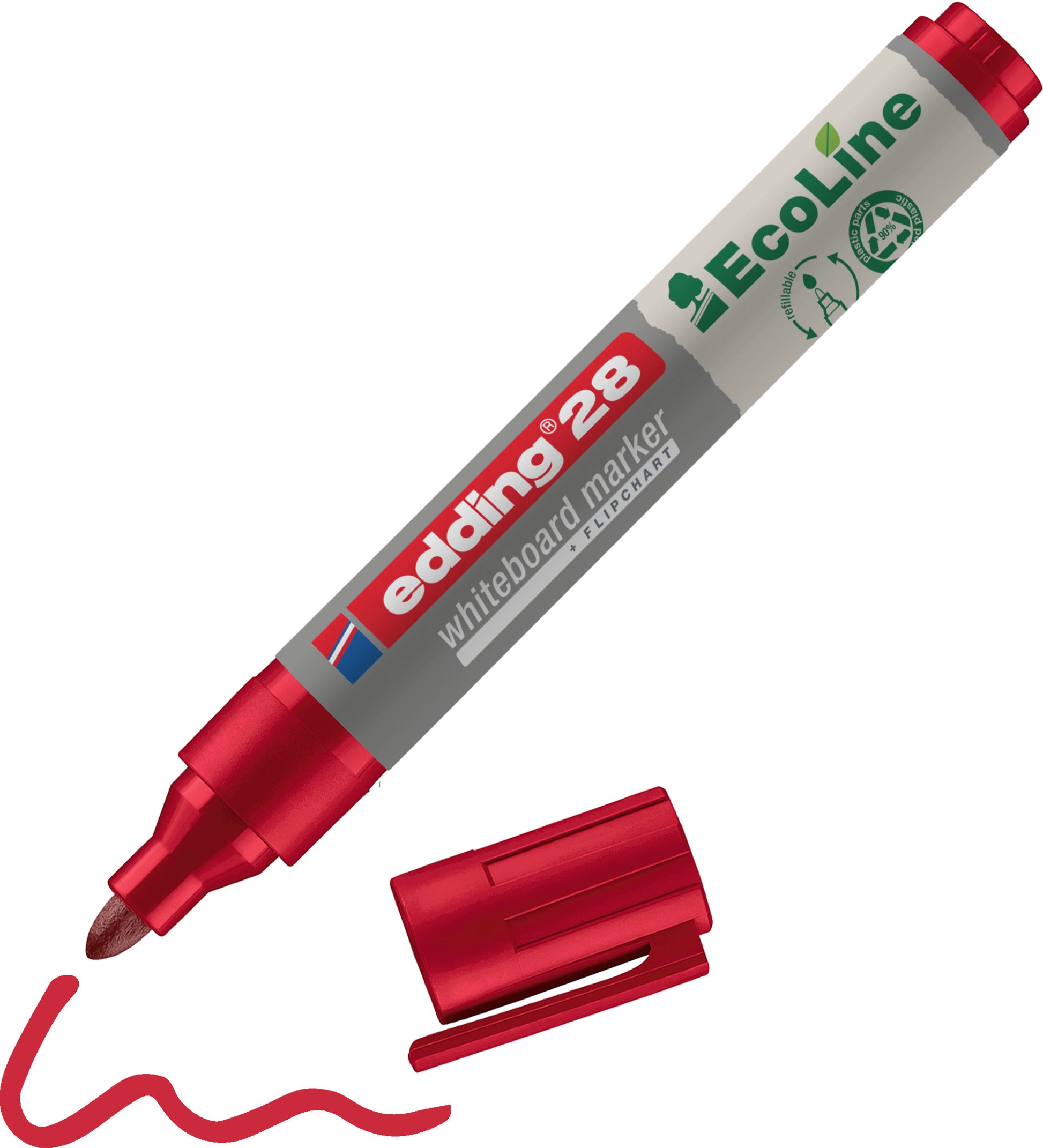 EDDING Boardmarker 28 EcoLine 1.5mm 28-2 rot