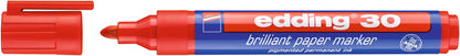 EDDING Permanent Marker 30 30-2 rot