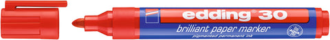 EDDING Permanent Marker 30 30-2 rot