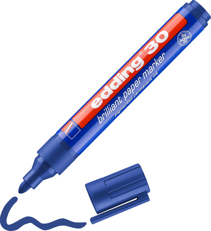 EDDING Permanent Marker 30 30-3 blau