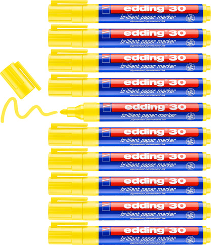EDDING Permanent Marker 30 1,5-3mm 30-5 gelb