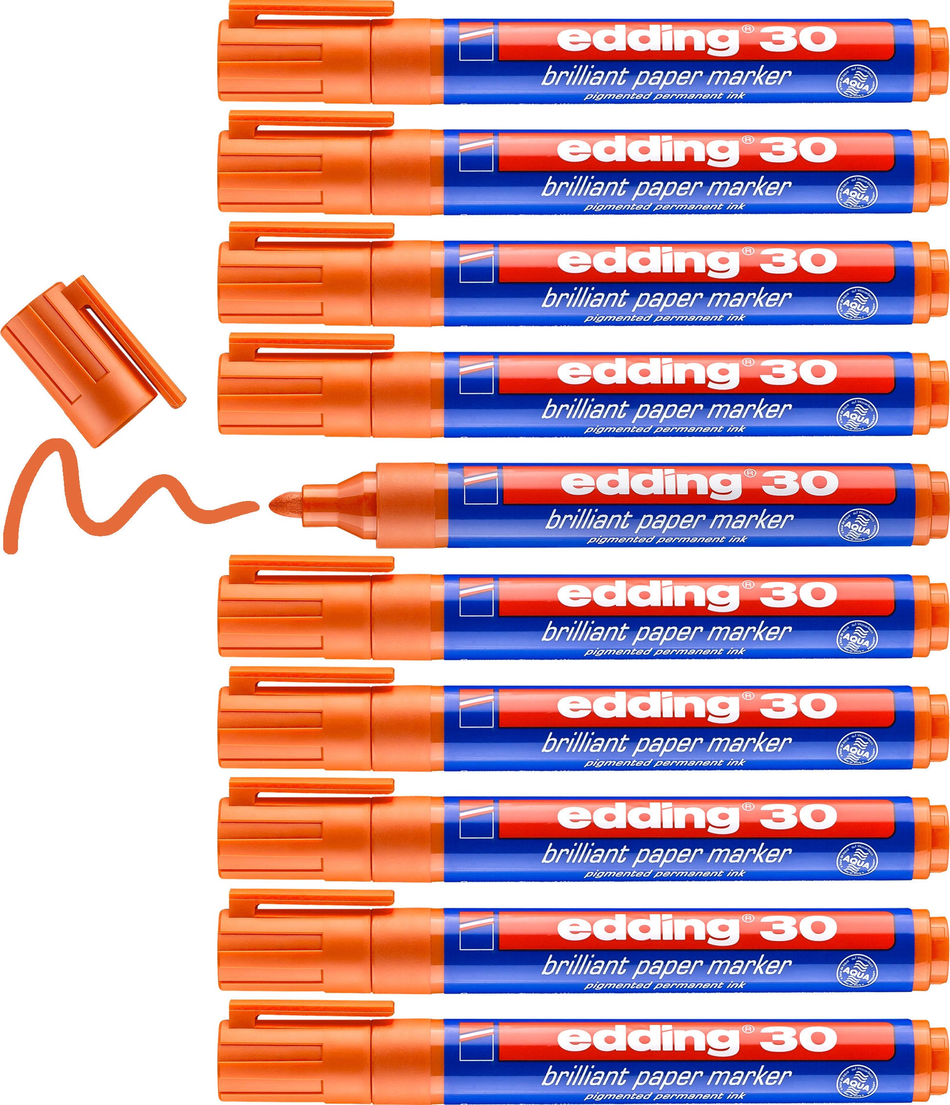EDDING Permanent Marker 30 1,5-3mm 30-6 orange
