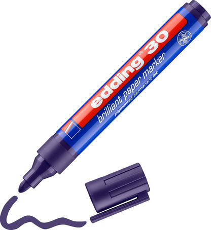 EDDING Permanent Marker 30 1,5-3mm 30-8 violett
