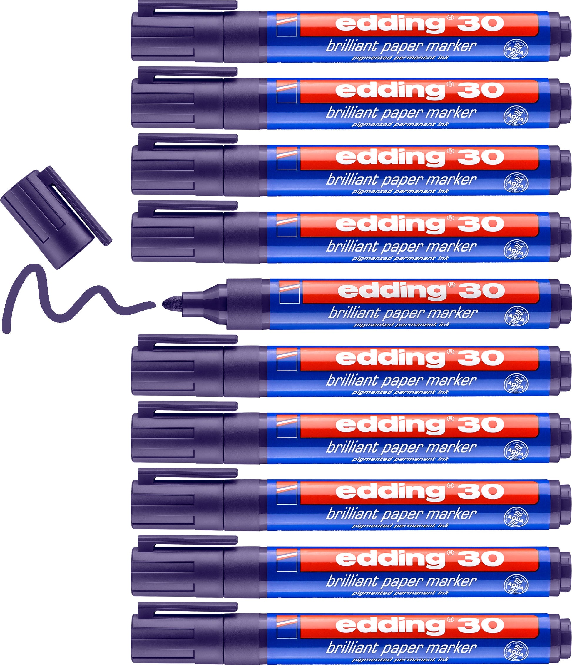 EDDING Permanent Marker 30 1,5-3mm 30-8 violett