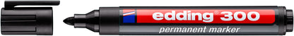 EDDING Permanent Marker 300 1,5-3mm 300-1 schwarz