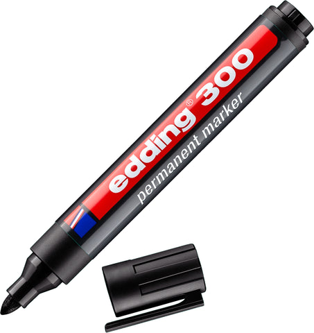 EDDING Permanent Marker 300 1,5-3mm 300-1 schwarz
