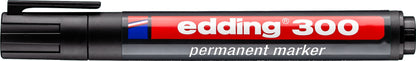 EDDING Permanent Marker 300 1,5-3mm 300-1 schwarz