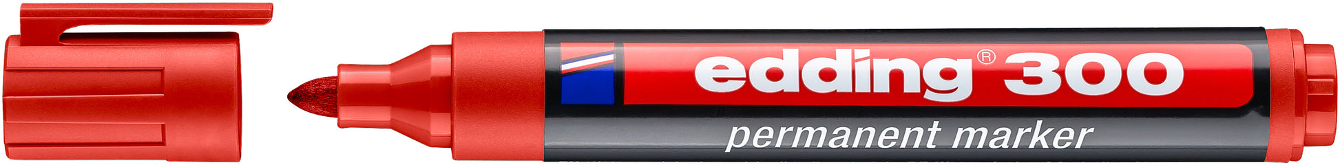 EDDING Permanent Marker 300 1,5-3mm 300-2 rot