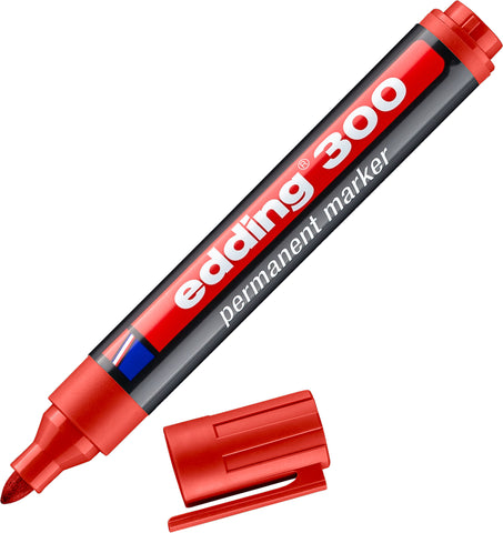 EDDING Permanent Marker 300 1,5-3mm 300-2 rot