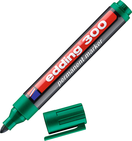 EDDING Permanent Marker 300 1,5-3mm 300-4 grün