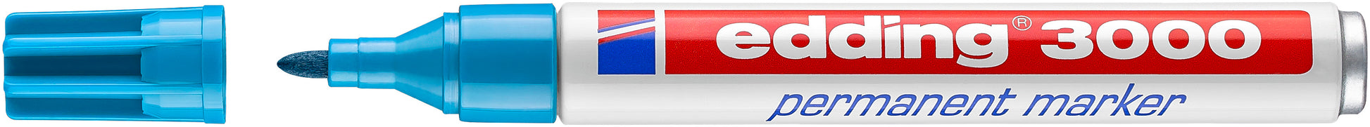 EDDING Permanent Marker 3000 1,5-3mm 3000-10 hellblau