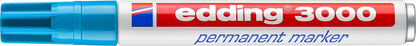EDDING Permanent Marker 3000 1,5-3mm 3000-10 hellblau