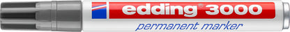 EDDING Permanent Marker 3000 1,5-3mm 3000-12 grau