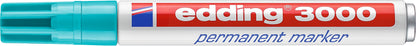 EDDING Permanent Marker 3000 1,5-3mm 3000-14 türkis