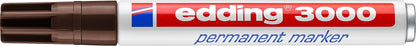 EDDING Permanent Marker 3000 1,5-3mm 3000-18 dunkelbraun