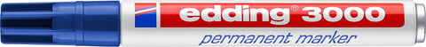 EDDING Permanent Marker 3000 1.5-3mm 3000-3 blau, wasserfest
