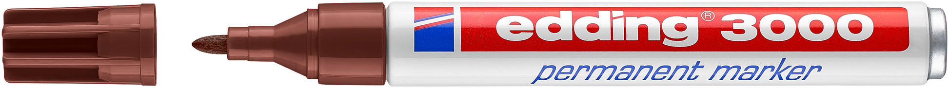 EDDING Permanent Marker 3000 1,5-3mm 3000-7 braun