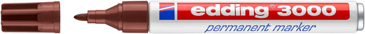 EDDING Permanent Marker 3000 1,5-3mm 3000-7 braun