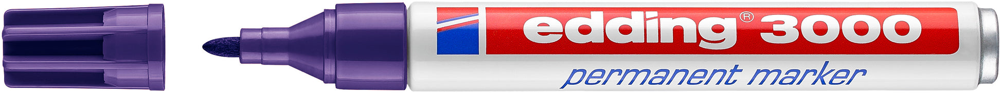 EDDING Permanent Marker 3000 1,5-3mm 3000-8 violett
