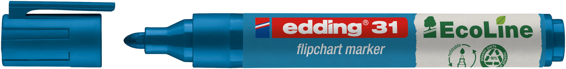 EDDING Flipchart Marker 31 1.5-3mm 31-3 blau