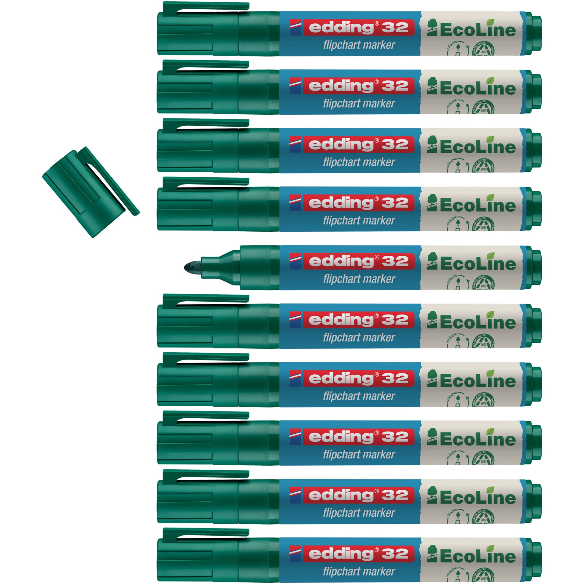EDDING Flipchart Marker 31 1.5-3mm 31-4 grün