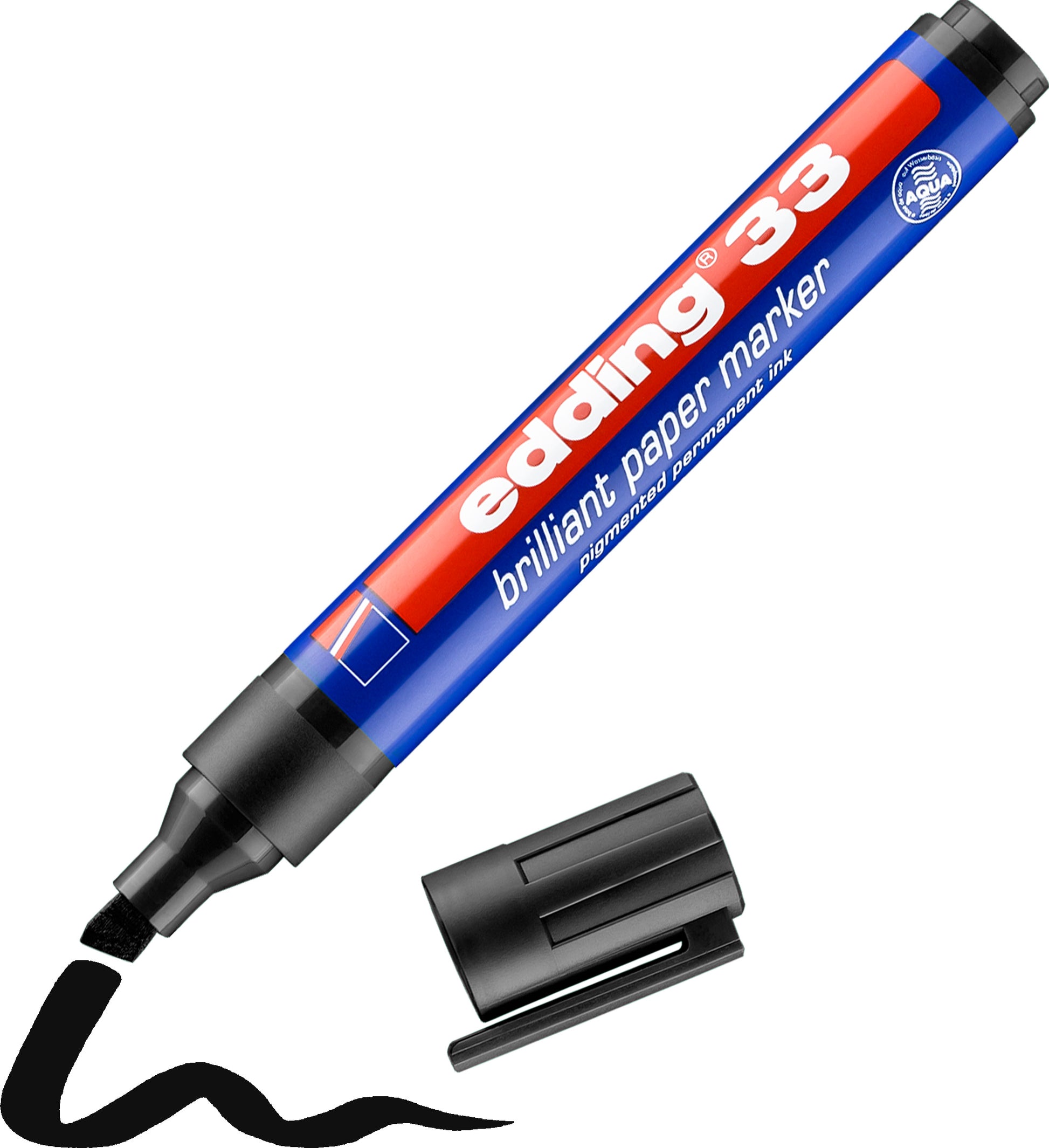 EDDING Permanent Marker 33 33-1 schwarz