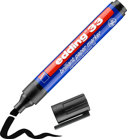 EDDING Permanent Marker 33 33-1 schwarz