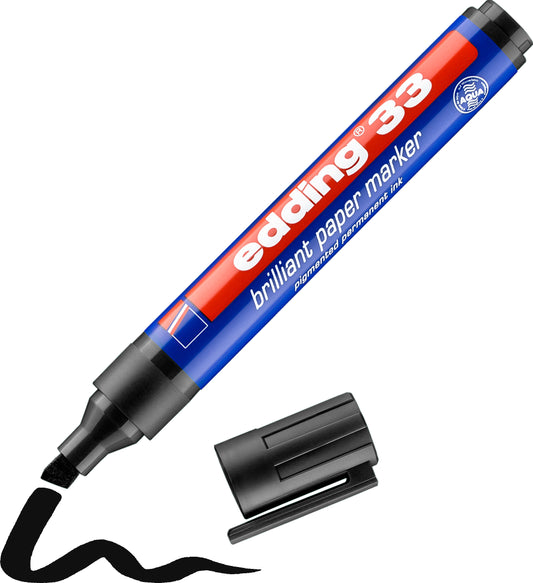EDDING Permanent Marker 33 33-1 schwarz