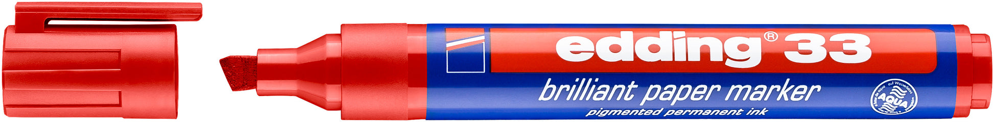 EDDING Permanent Marker 33 33-2 rot