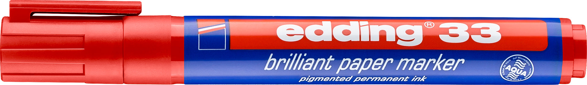 EDDING Permanent Marker 33 33-2 rot